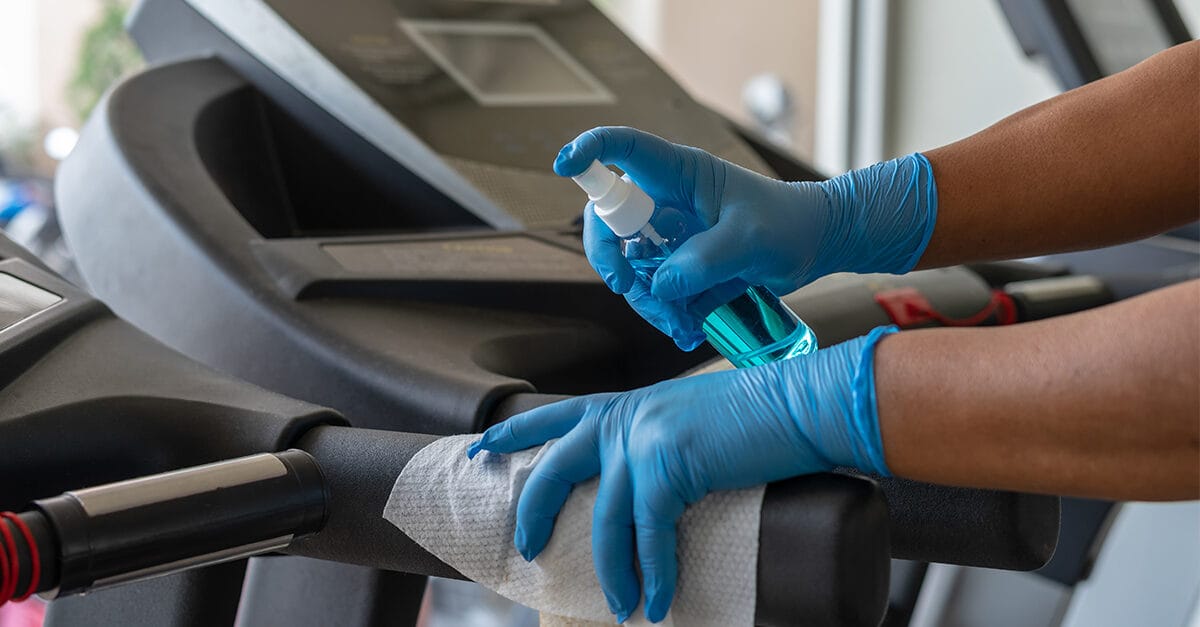 Kuntosalisiivous - ammattimainen kuntosalin siivous