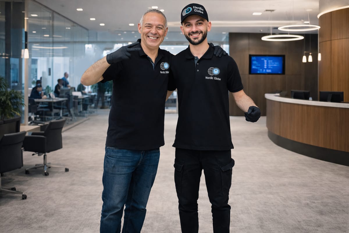 Nordic Globe tiimi - ammattilaiset työssä